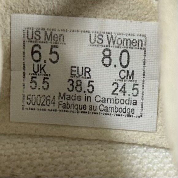 Vans UltraRange EXO UltraCush Women’s Size 8 White Outdoor Athletic Shoes Used - Picture 13 of 13